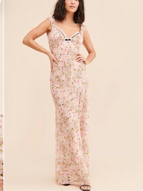 For Love & Lemons Emmaline Maxi Dress